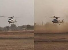 आगे बढ़ने की बजाए पीछे हटता नजर आया CM मोहन यादव का हेलीकॉप्टर, लोगों की धड़कनें तेज