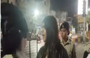 नशे में धुत युवती का हाईवोल्टेज ड्रामा, बेखौफ बोली – ज्यादा से ज्यादा फांसी ही होगी