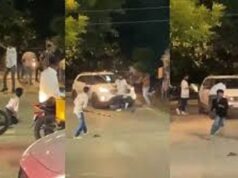 दो गुटों में हिंसक झड़प, एक दूसरे पर जमकर चले लाठी-डंडे और पत्थर, कार से कुचलने का भी प्रयास