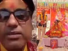 कथावाचक डॉ. रामानुरागी ने मंत्री पर भुगतान रोकने का आरोप लगाते हुए विधानसभा के बाहर आत्मदाह की दी चेतावनी …