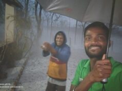 छत्तीसगढ़ के मीनी कश्मीर ओड़ आमामोरा मे जमकर ओलावृष्टि चारों तरफ बिछा बर्फ की चादर