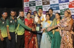 खेल में हार जीत लगी रहती है निराश होने की जरूरत नहीं बल्कि अपनी गलतियों और कमियों को सुधार कर सर्वश्रेष्ठ प्रदर्शन करने की जरूरत है – श्रीमति लोकेश्वरी नेताम