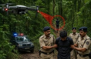 छत्तीसगढ़ पुलिस की स्मार्ट कार्रवाई – ड्रोन से रेप आरोपी की लोकेशन ट्रेस कर आरोपी गिरप्त में…
