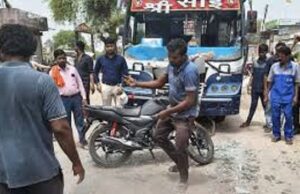 तखतपुर में दर्दनाक सड़क हादसा – बस ने बाइक को मारी जोरदार टक्कर, एडिशनल एसपी के चाचा की मौत