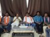 पिछड़ा वर्ग आयोग अध्यक्ष नेहरू निषाद एवं भाजपा जिला अध्यक्ष अनिल चंद्राकर ने खादी ग्राम उद्योग का किया निरीक्षण