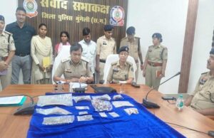 मुंगेली: महामाया मंदिर में चोरी का खुलासा, 3 मंदिरों की वारदात का पर्दाफाश