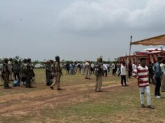 चुना पत्थर खदान का ग्रामीणों ने कड़ा विरोध किया,प्रदूषण से सांस लेना मुश्किल हो गई है-ग्रामीण