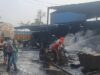 कोरबा कार्बन फैक्ट्री में ब्लास्ट: 30-40 मजदूरों ने भागकर बचाई जान; 8 दमकल वाहनों ने 3 घंटे में पाया काबू