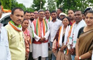 छत्तीसगढ़ नेता प्रतिपक्ष डॉ चरणदास महंत का मैनपुर में जोरदार स्वागत