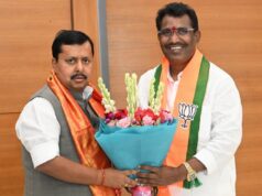 राजिम MLA रोहित साहू ने भाजपा के राष्ट्रीय अध्यक्ष नितिन नबीन से किया मुलाकात