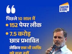 10 साल में 152 पेपर लीक, एक को भी सजा नहीं; राहुल गांधी ने सरकार को घेरा