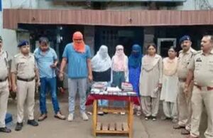 रायपुर के स्पा सेंटरों में पुलिस का छापा:80 से अधिक स्थानों पर पहुंची पुलिस की टीम, कई सेंटर से मिले आपत्तिजनक सामान