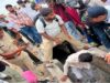 बेकाबू ट्रेलर ने सड़क किनारे खड़े परिवार को कुचला, पिता व तीन बच्चों की मौत