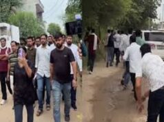 जर्जर स्कूल का जायजा लेने पहुंचे CJP कार्यकर्ताओं का ग्रामीणों ने किया विरोध, पथराव से मचा हंगामा