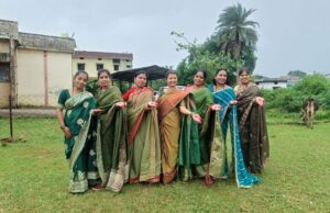 सावन के अंतिम रविवार में बिखरी हरियाली की छटा श्रीसांई शक्ति महिला समूह का हरियाली मिलन बना यादगार