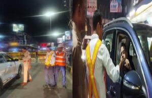 रायपुर में नशे में गाड़ी चलाने वालों पर सख्ती, यातायात पुलिस ने एक रात में 32 ड्राइवर पकड़े