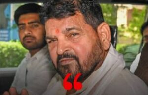 महिला पहलवानों के यौन उत्पीड़न मामले में डब्ल्यूएफआई के पूर्व अध्यक्ष बृजभूषण, सह-आरोपी तोमर बरी