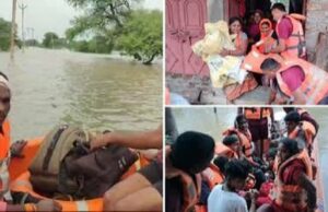 शिवनाथ नदी में गणेश प्रतिमाओं का हुआ विसर्जन, बारिश के बीच उमड़ा श्रद्धालुओं का सैलाब