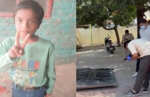 स्कूल का जर्जर गेट बना मौत का दरवाजा,7 साल के शिवम पर लोहे की गेट गिरने से हुई दर्दनाक मौत