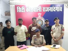 राजनांदगांव में जानलेवा हमला करने वाले 4 आरोपी गिरफ्तार: पिस्टल, कारतूस और XUV 700 कार जब्त, भेजे गए जेल..