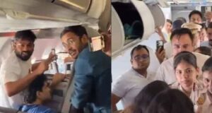 हिरासत में अभिजीत: फ्लाइट में घुसीं महिला पुलिसकर्मी, दिपके के साथ नोकझोंक; हिरासत में लेने से पहले क्या हुआ?